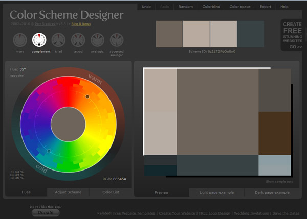 webdesign lahr webdesign offenburg webdesign freiburg farbschemata entwickeln